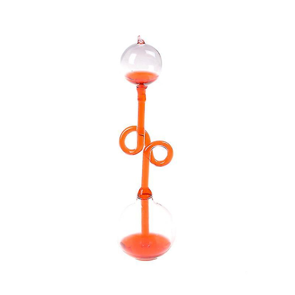 Kärleksmätare Hand Boiler Termometer Spiral Glas Vetenskap Energi Museum Leksak Gåvor Red