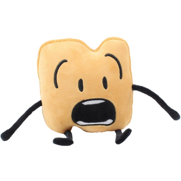 Battle For Dream Island -pehmolelu, söpö sarjakuva mini Bfdi -pehmolelut Leafy Flower Firey Teardrop pienet pehmeät täytetyt eläimet pehmolelu lahjat pojille 3-6 vuotta wood