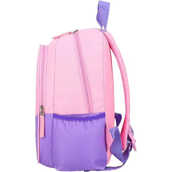 Lasten taapero esikoulu matkareppu päiväkoti Cool Cute Cartoon reppu reppu Yksisarvinen Violetti reppu Kirjakassi tytöille pojille vauva Unicorn Purple