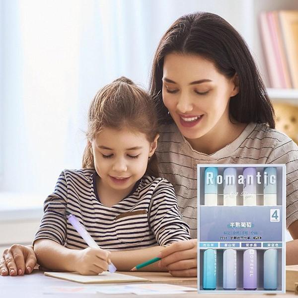 Fremhæver Markører | Pastel Farver Fremhæver Penne, Glat Skrivning Fremhævere til Notesbog Tegning Skoleartikler