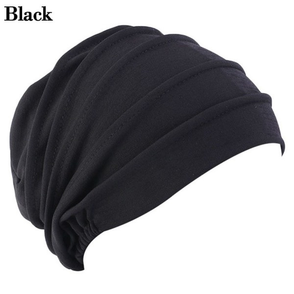 Kvinnors bomullsmössa Slouch Beanies Black