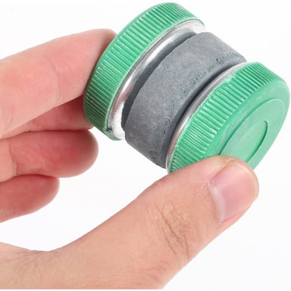 Grøn cirkulær sliber til knive og sakse, sten og plastik, hurtig slibning og polering
