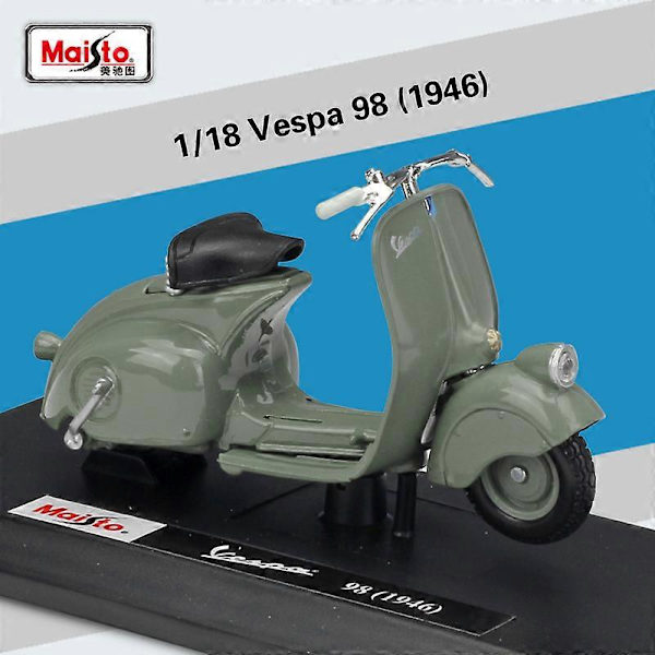 1:18 Vespa P150x 50 98 Gtr Gts 300 Lxv 2013 Sprint 150 Abs Scooter Motorcykel Simulation Legeringsmodell Retro Motorcykel 98