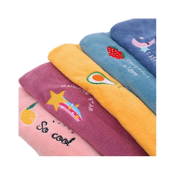 Myke håndkle for damer, dusjhette for damer, myk hårhette, mykt bandana-håndkle for jenter
