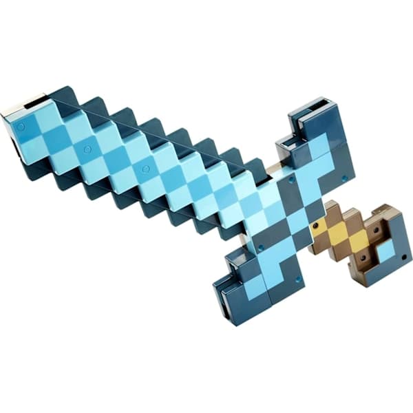 Minecraft Leker Sverd og Hakke Minecraft Spill Transformasjon Komfortabel Klassisk - Perfekt blå blue