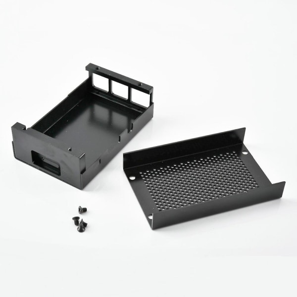 3 modell B+ case case kompatibel med 3 modell B också (svart )