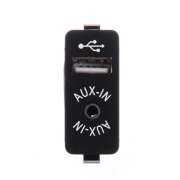 För E60 E61 E63 E64 E87 E90 E70 F25 Aux Usb Biluttag Switch Audio + Kabel