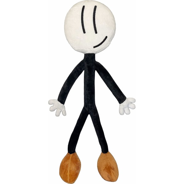 Wabjtam Plyschfigur Fnf Leksak Fylld Docka Present Till Barn Heta Spel Plyschdjur (Stickman), 15 Tum