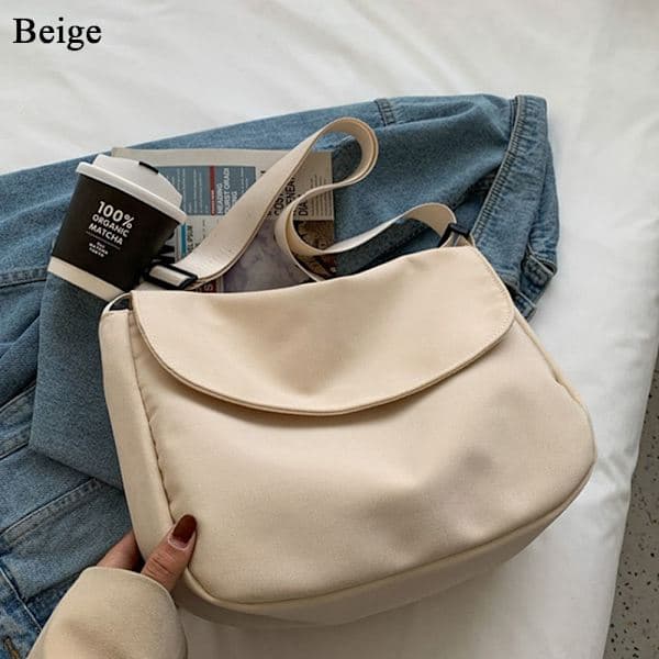 Skulderveske Messenger bag BEIGE beige beige