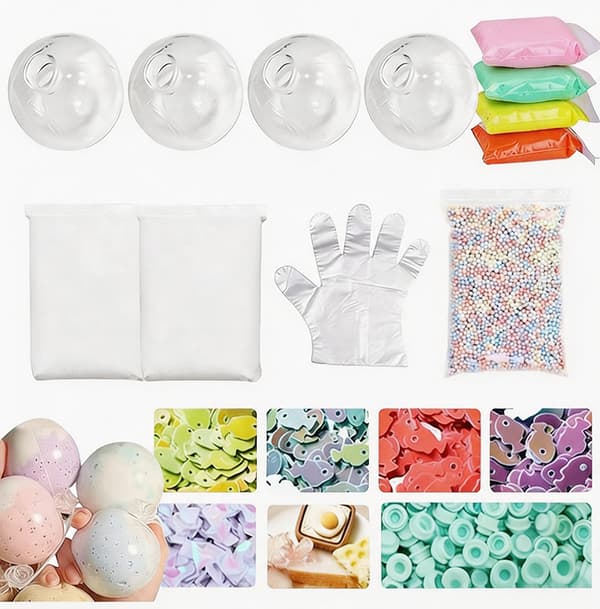 Tom Stressbold DIY Kit, Tom Trykbold Skal DIY Kit Stressbold DIY Kit
