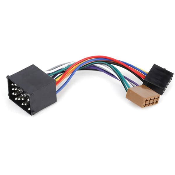 ISO bilradioadapterkabel med fjernkontrollkabel for E36 E46 E39 - Lyd- og videokonverteringskabeladapter