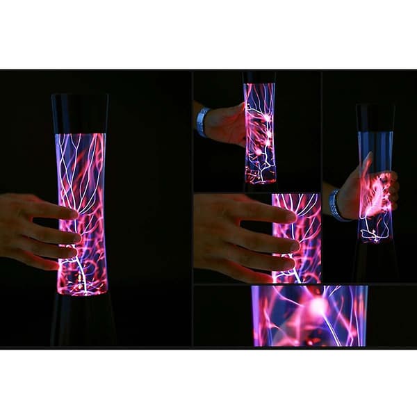 220v Magisk kristallplasmaboll touchljus LED-presentbelysning (hs)