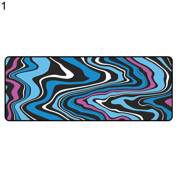 Musematte tykk ikke-skli stor abstrakt kunst teppe spill musematte bordmatte for datamaskin  Stcyv 1