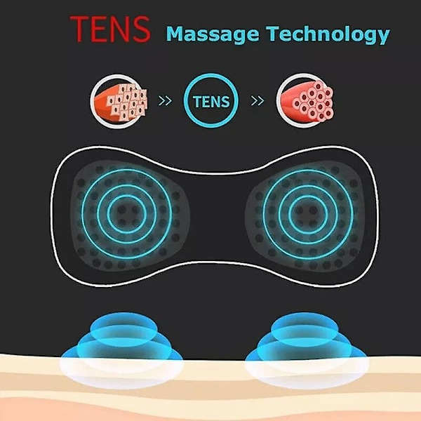 1/2x Elektrisk Benmassageapparat Benstärkande Massager Slank Ems Armformare 1 pcs rechargeable model