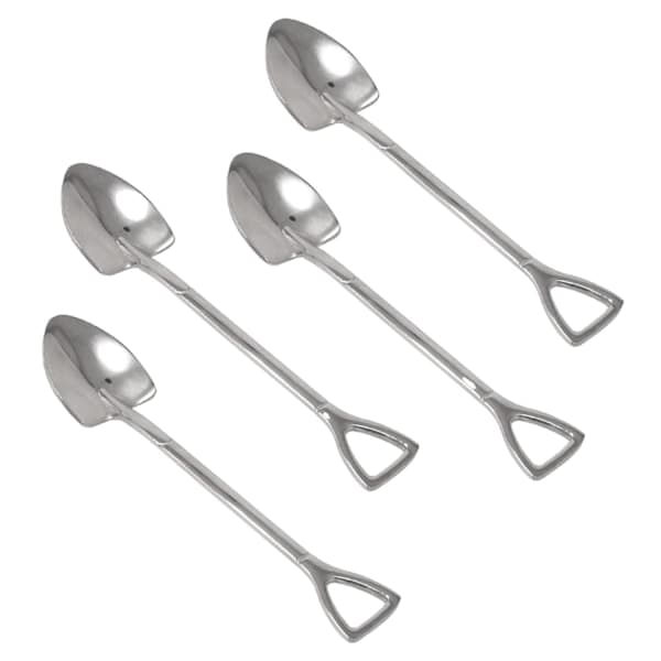 4x Teskeer - Spar Sølv
