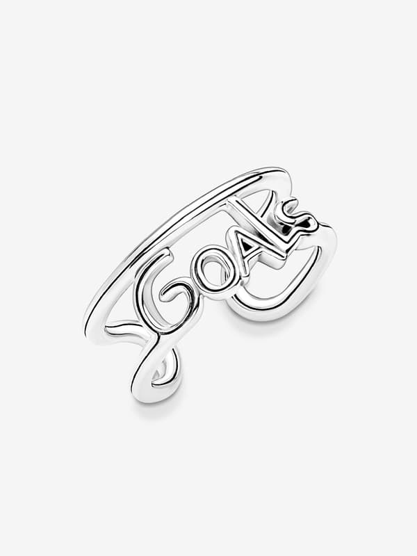 Pandora - P ME Goals Öppen Ring - Sterlingsilver Circumference: 58mm