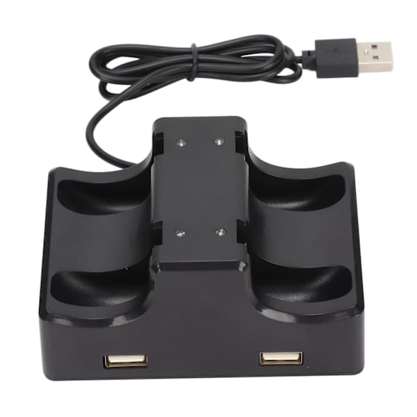 Ladestasjon for Switch Joycon 4 i 1 Ladestasjon for Joycon med LED-indikator