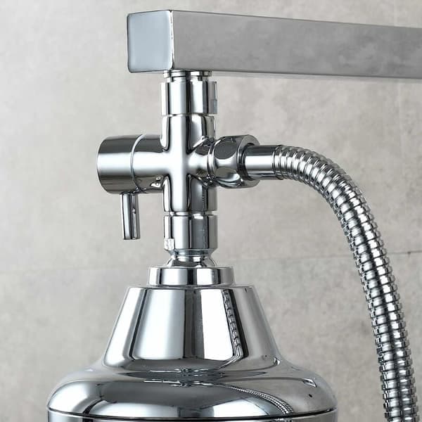 G1/2 \" Universal T-kobling i solid messing for hånddusj Som vist i figur 6 1 sett