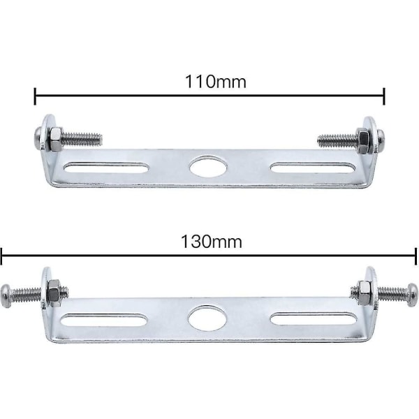 [4 delar] Takljusfäste 100 mm taklampa Tillbehör Takljuskrona Taklampa