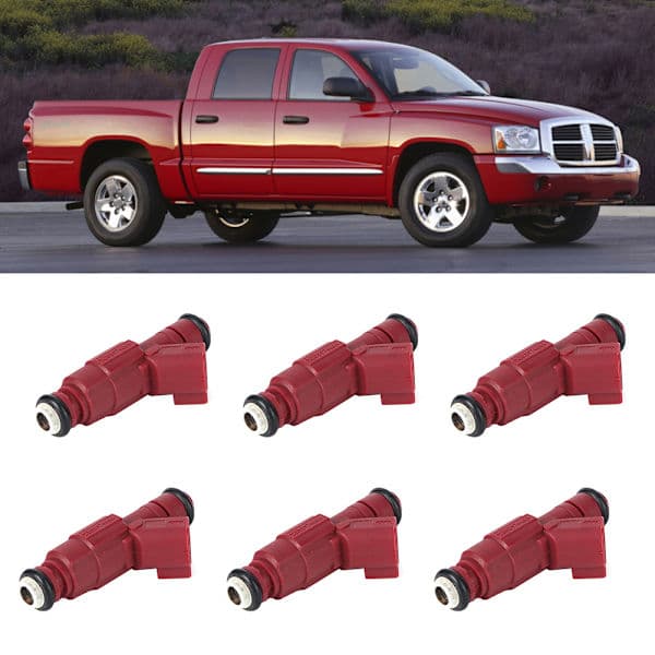 6st Bränsleinspridare 0280155934 Kompatibel Dodge Ram 1500 Van
