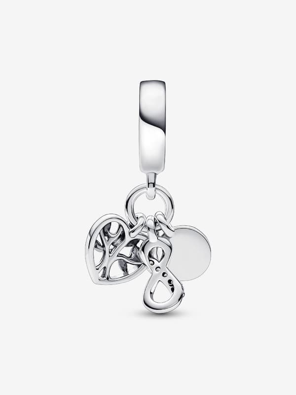Pandora - Family Infinity Triple Hängeberlock - Sterling silver