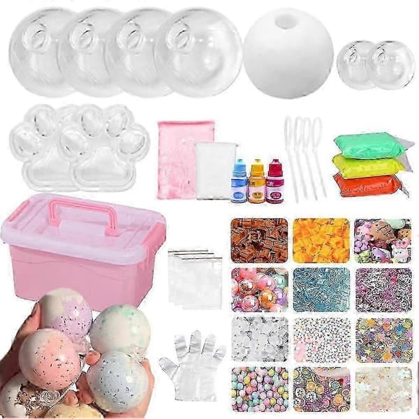 Tom Stressbold DIY Kit, Tom Trykbold Skal DIY Kit Stressbold DIY Kit