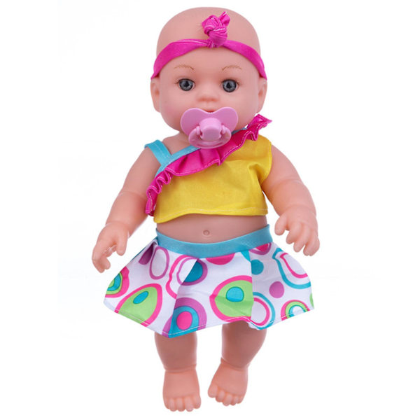 Leverans imorgon Reborn Doll 12 tum Simuleringsbabydocka Vinyldocka Dockleksak Reborn Baby Doll