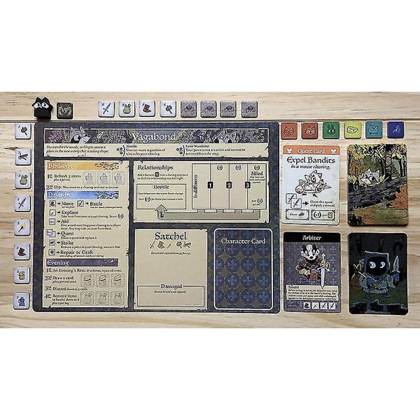 Johtavat pelit | Root: The Riverfolk Base And Expansion Card Games[HK] Laajennusversio