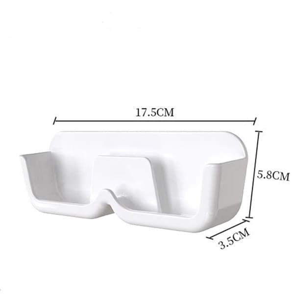 Oppbevaringsboks for briller Solbrilleholder HVIT HVIT hvit white white