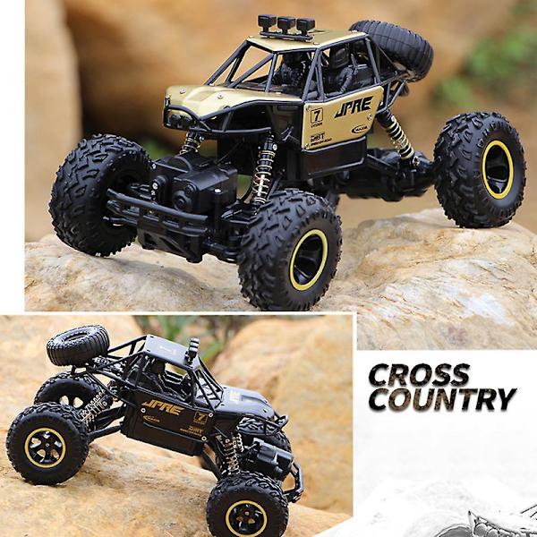 Hurtig Off-road Rc Truck 1:12 Skala Med Genopladelige Batterier 2.4ghz Elektrisk Legetøjsbil Til Alle 28cm Silver