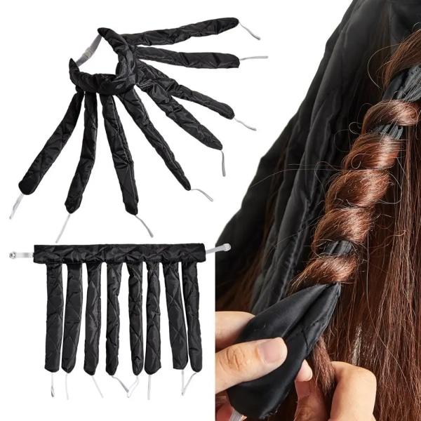 Octopus Varmefri Hårcurler Ingen Varme Varmefri Krøller Stang Hårbånd Sove Hårbånd Ingen Varme DIY Hårstyling Værktøjer