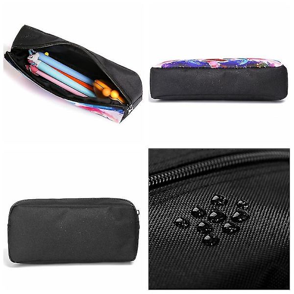 Onsdag Addams Tryckt Skolväska Barn Ryggsäck Eller Lunchväska Eller Pennfodral Eller Tredjedelat Set För Barnpresenter Only a pen bag