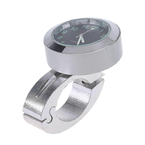 Selvlysende Ur Motorcykel Aluminiumlegering Urskive Mini Til Montering Cykel Aoba Black