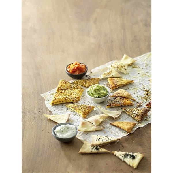 Kagerulle til at lave grissini, snackpinde og hjemmelavede appetizers (Gul)