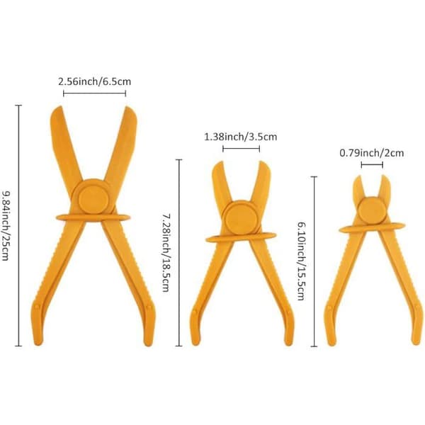 Slangklämmor och flexibla slangklämmor - Nylon, vatten, bränsle, broms - multifunktionella