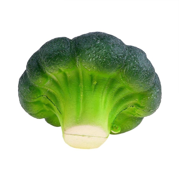 Black Friday Deals Overraskelse Broccoli Stress Reliever Duftende Super Slow Rising Squeeze Legetøj Nøglering 11cm