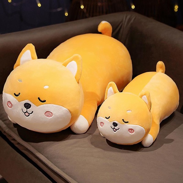 40/60cm Søte Shiba Inu Hundeseleker Elastiske Fylte Plysj Squishy Katter Rev Pude Sovepute Barn Gave Drop Shipping Engros