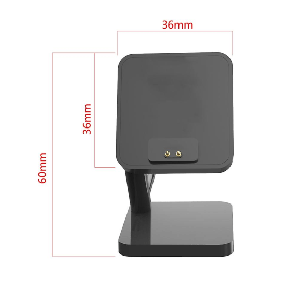 Strømadapter-opladerkabelstativ Dock Station til Miband 8 Pro