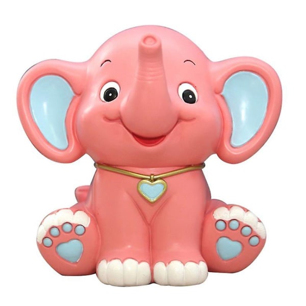 Cartoon Baby Elephant Piggy Bank Resin Coin Bank Money Bank Kids Birthday Gifts Xxfe