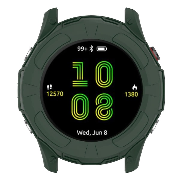Myk skjermbeskytter TPU for etuiramme for skall for Forerunner955 beskyttelse Black