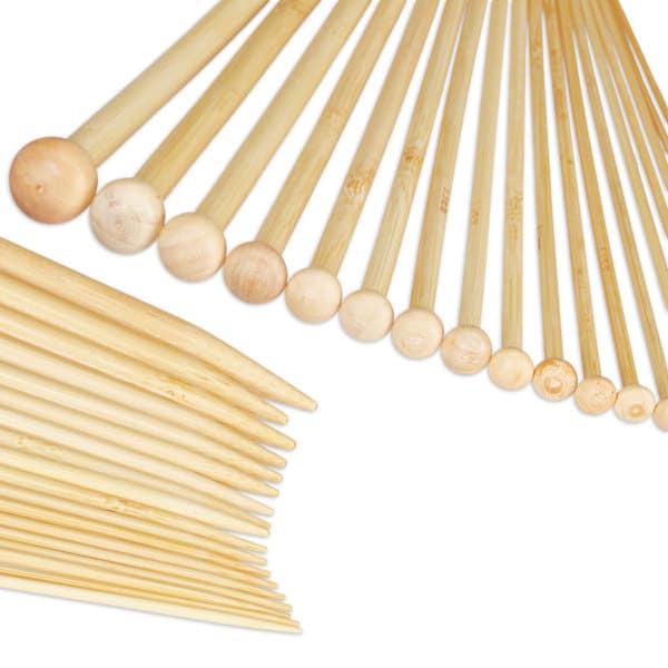 bambu syömäpuikot setti 36 kappaletta ja pussi