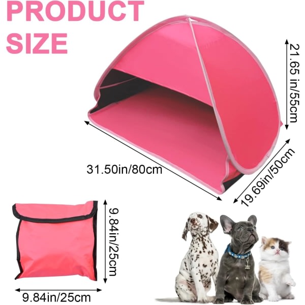 Mini foldable beach tent Anti-UV, size L 1 pack of 1 beach tent,