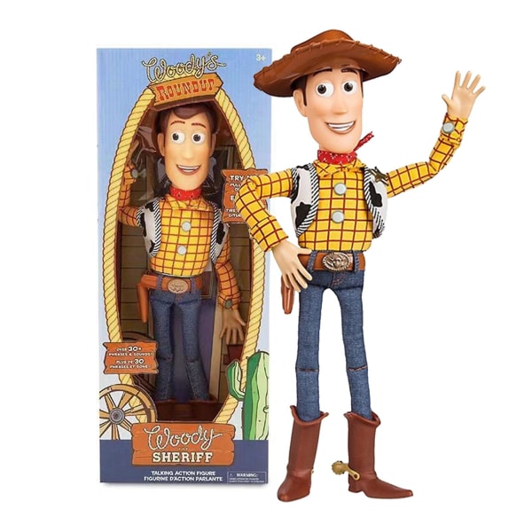 Pixar Toy Story Woody och Jessie Ljuddocka Modell Leksak