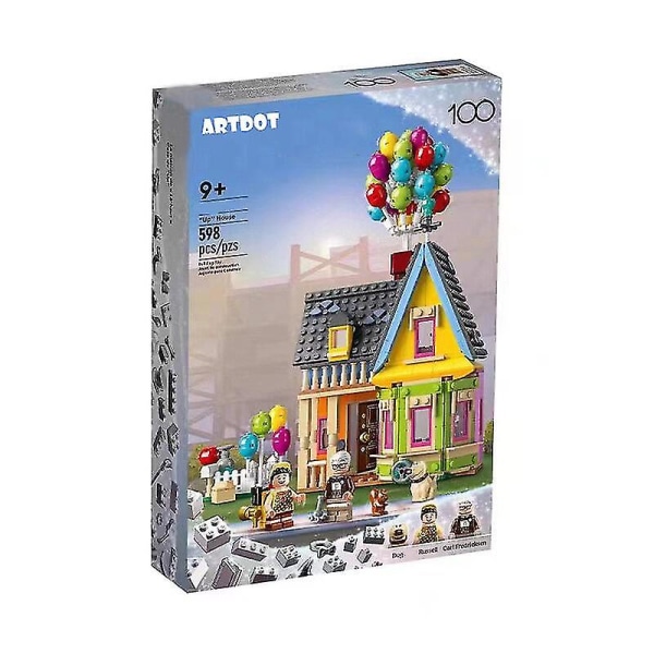 43217 Anime Pixar Up House Byggstenar Minifigur Leksaker