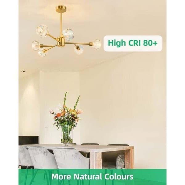 G9 LED-pærer - Pakke med 6 - 3W (≈30W) - 2700K Varmhvit