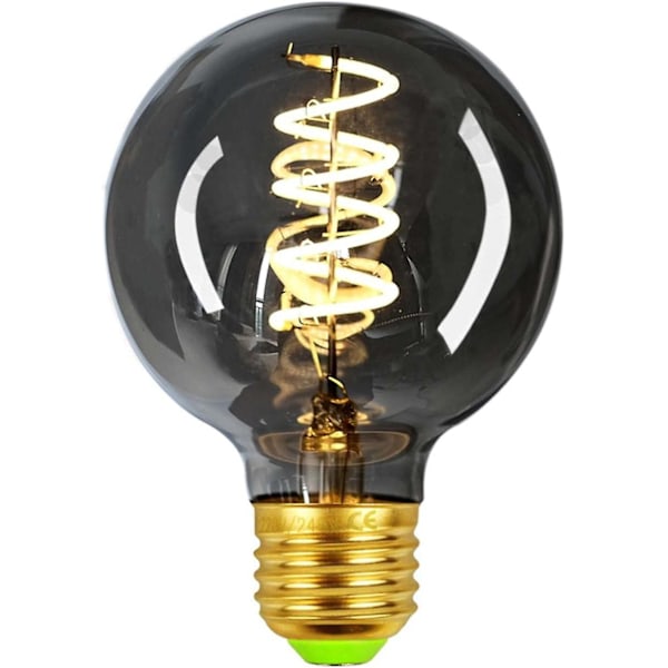 Vinterkampanj, e27, E27 4w LED-lampa, retro glödtrådslampa, idealisk för nostalgisk och retrobelysning, varmvit, G80 Lx03