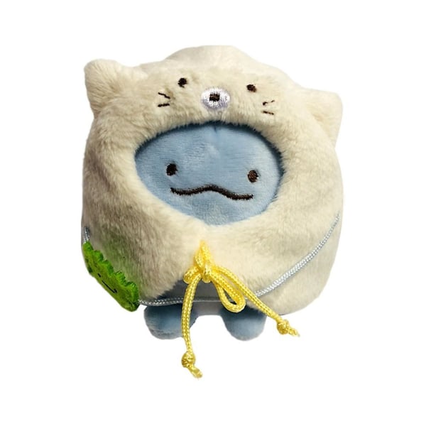 Sumikko Gurashi pehmo avaimenperä pehmolelu riipus täytetty viitta nukke syntymäpäivälahja lapsille