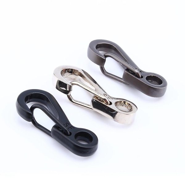 Mini Edc Karabiner Snap Spring Clips Hook Survival Keychain Tool