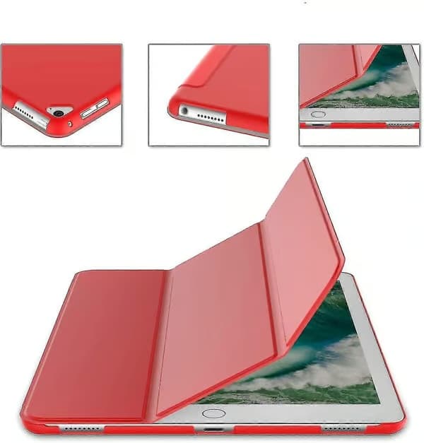 Beskyttelsesetui til iPad Pro 12,9 tommer med penneholder RED
