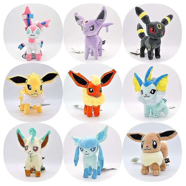 20 cm Leafeon pehmolelu - Eevee Evolution pehmoeläin F